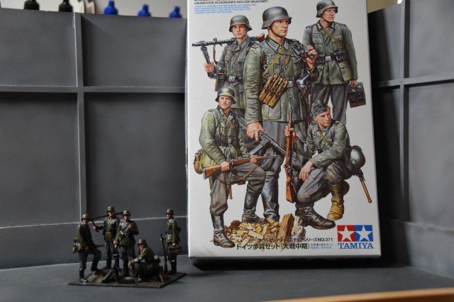 タミヤ ドイツ歩兵セット(大戦中期) - firetanのプラモデル blog
