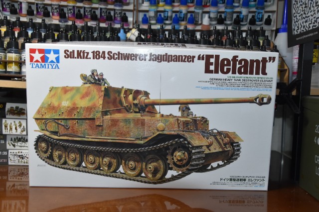 タミヤ　1/35 マスターワークコレクション　エレファント (完成品AFV) タミヤ 1/35 エレファント 製作記｜杉さん