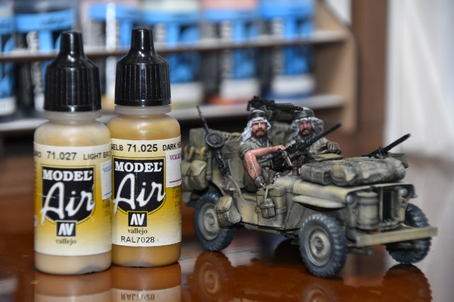 タミヤ イギリスSASジープ 完成 - firetanのプラモデル blog