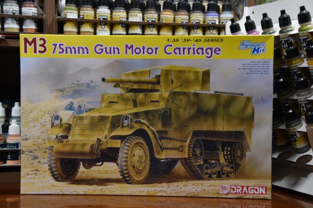 オマケ多数！ ドラゴンモデル M3 75mm 対戦車自走砲 プラモデル 模型 ドラゴンモデル M3 75mm対戦車自走砲 製作中その1 - firetanの