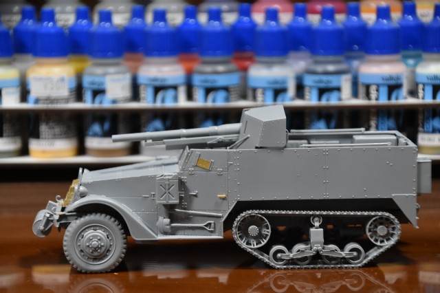 ドラゴンモデル M3 75mm対戦車自走砲 製作中その1 - firetanの