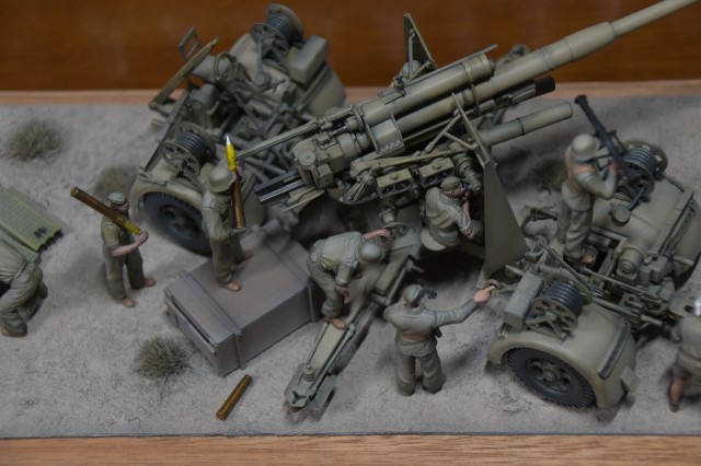 タミヤ ドイツ88mm砲 Flak36/37 - firetanのプラモデル blog