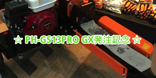 PH-GS13PRO GXを注文した！