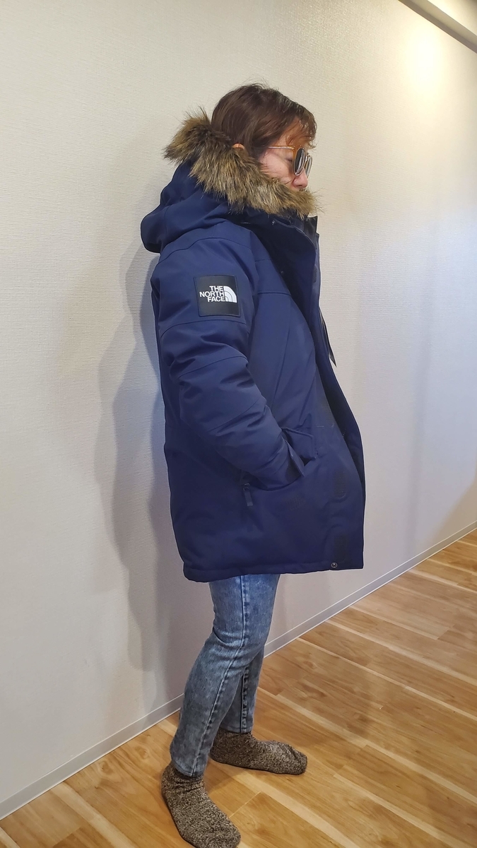 THE NORTH FACE アンタークティカパーカー（ネイビー） ノースフェイスアンタークティカパーカーをレディースが着てもいいの