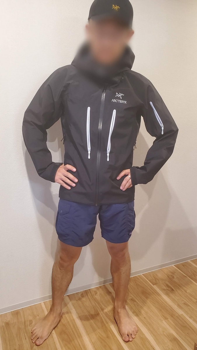 内側全体の開き写真Arc'teryx Alpha SV Jacket / XSサイズ - その他