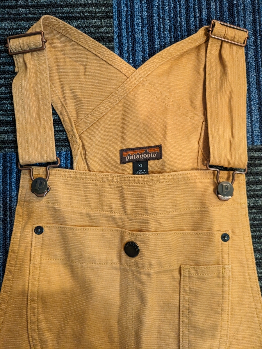 パタゴニアオーバーオールレディース購入品レビュー