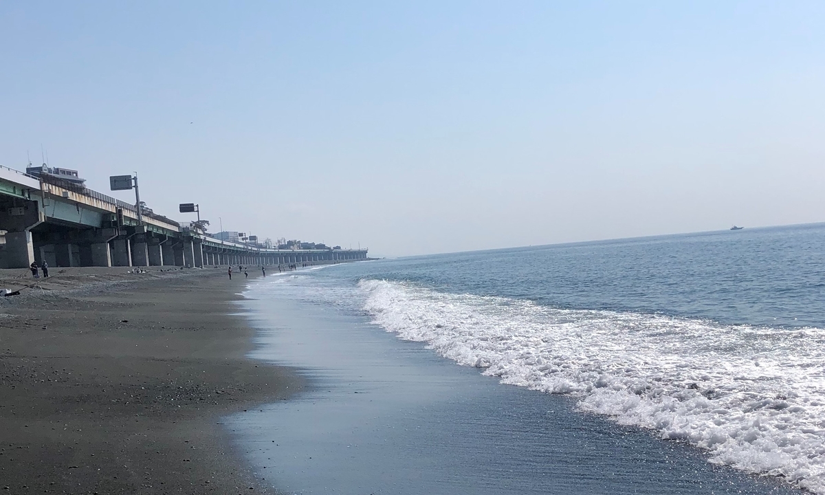 国府津海岸 釣り場紹介 たぬきの管理釣り場ときどき海釣りブログ