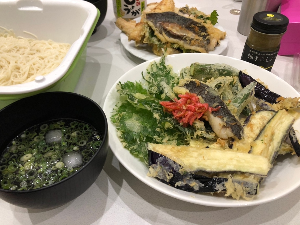 そうめんのお供に ニジマスの天ぷらを作る たぬきの管理釣り場ときどき海釣りブログ