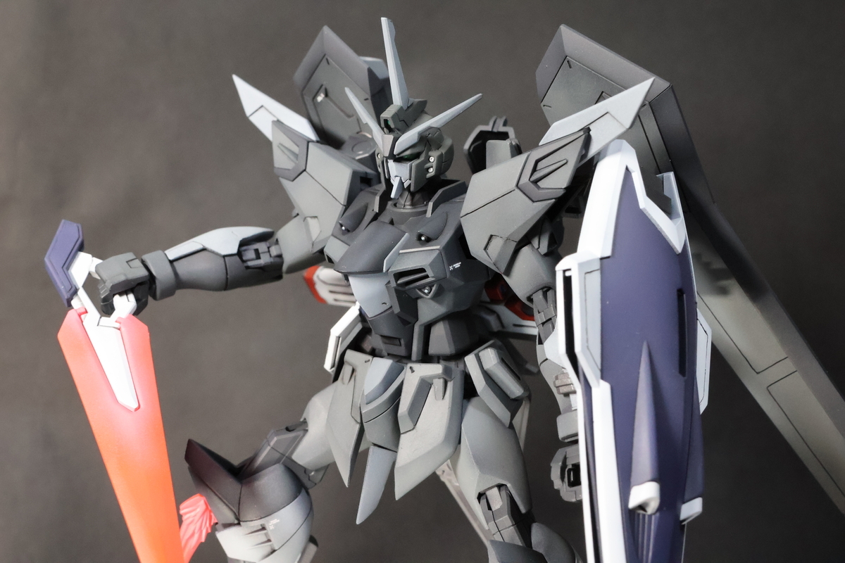 HGCE イモータルジャスティスガンダムの製作-後半-(全塗装、ディテール