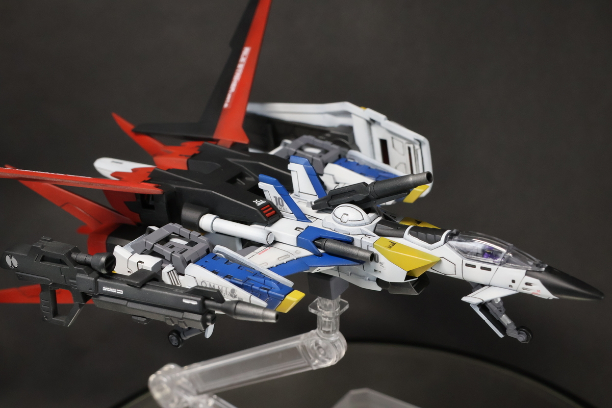 HGエールストライクガンダム+RGスカイグラスパーの製作-最終段階-(全