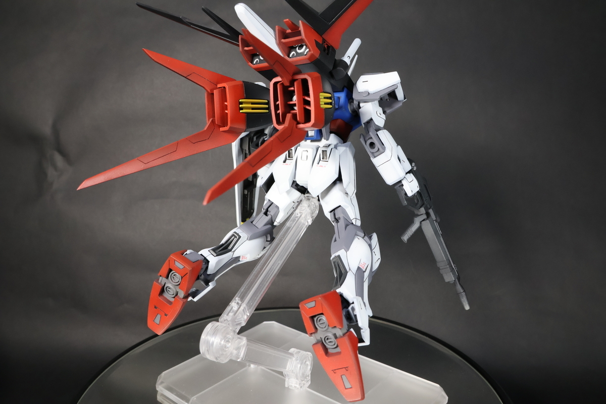 HGエールストライクガンダム+RGスカイグラスパーの製作-最終段階-(全