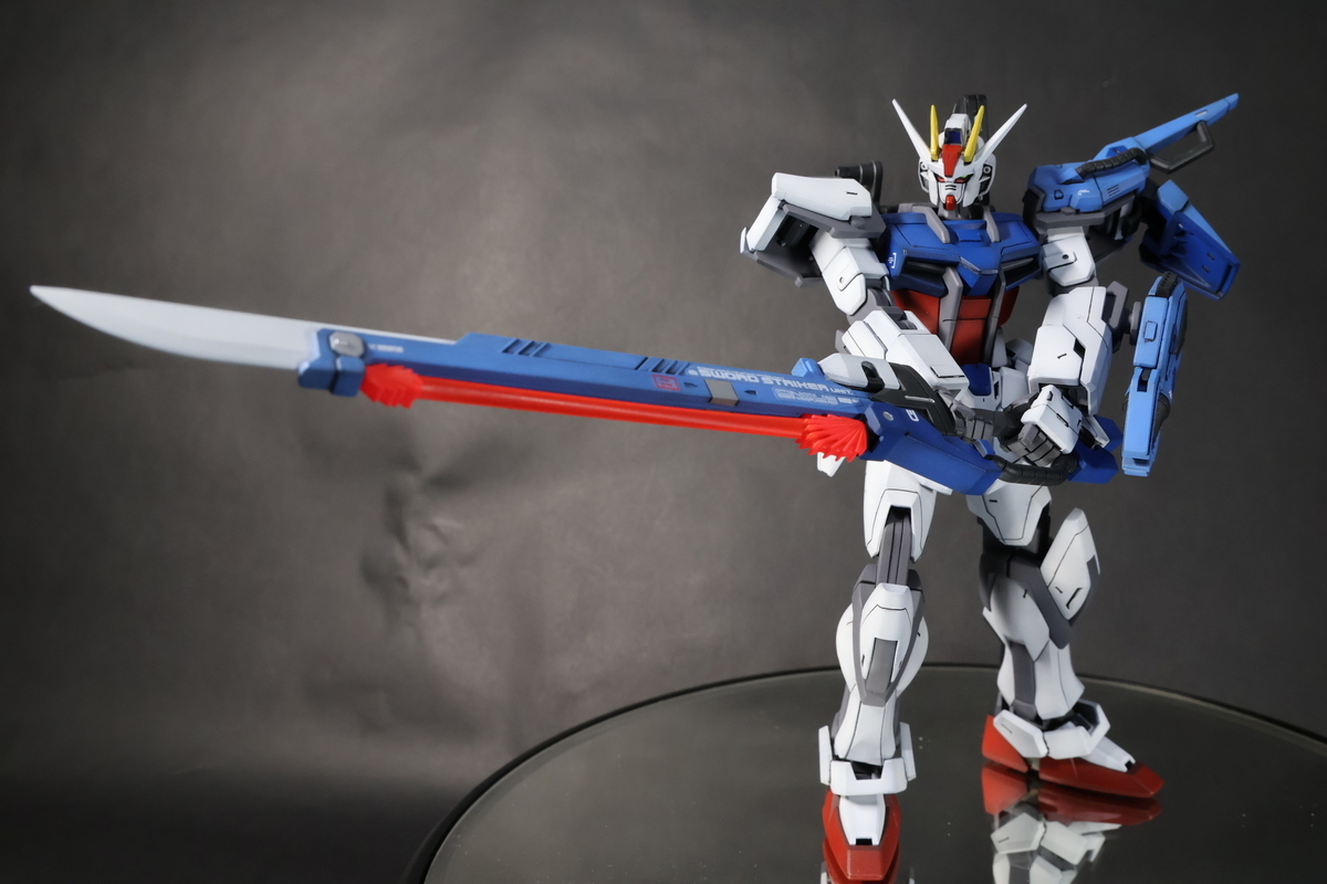 HGエールストライクガンダム+RGスカイグラスパーの製作-最終段階-(全
