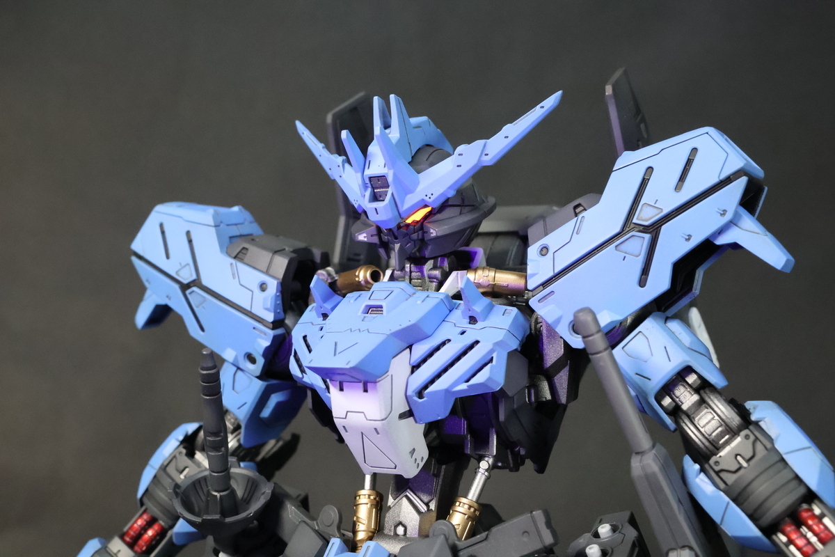 MG　ガンダムヴィダール　全塗装完成品 MG ガンダムヴィダールの製作-最終段階（全塗装完成） - トチオーの