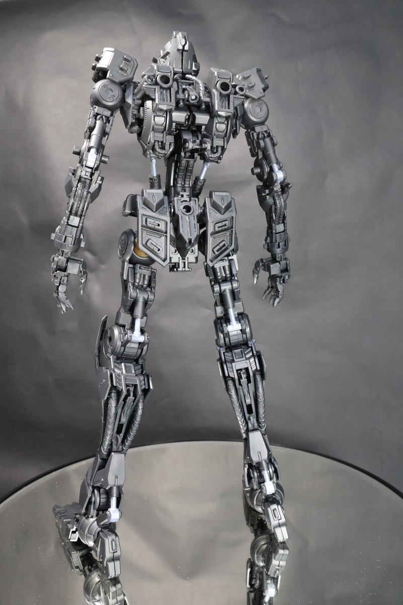 MG ガンダムバルバトス ソリッドクリアの製作-レビュー(第一段階