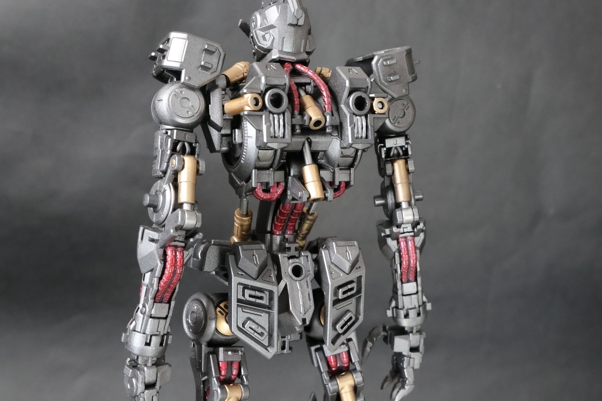MG ガンダムバルバトス ソリッドクリアの製作-全塗装完成（最終段階