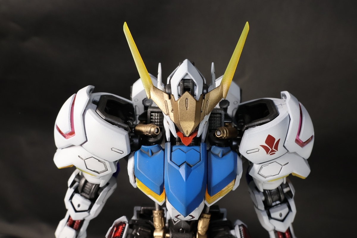 MG　バルバトス　ソリッドクリア　塗装改修完成品 MG ガンダムバルバトス ソリッドクリアの製作-全塗装完成（最終段階