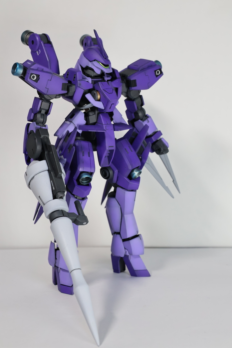 HG IBOシュヴァルベ・グレイズ ガエリオ機の製作 -後半-（全塗装