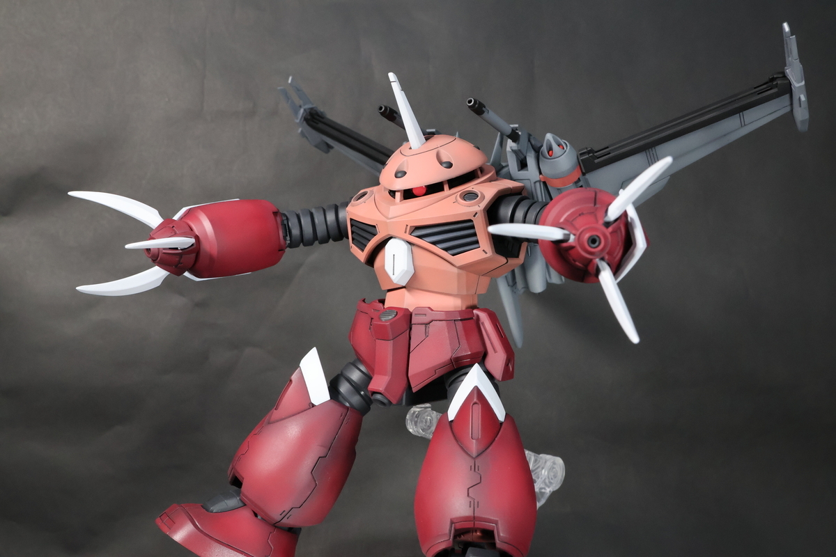 HG ズゴック(SEED FREEDOM Ver.)の製作-全塗装完成（最終段階
