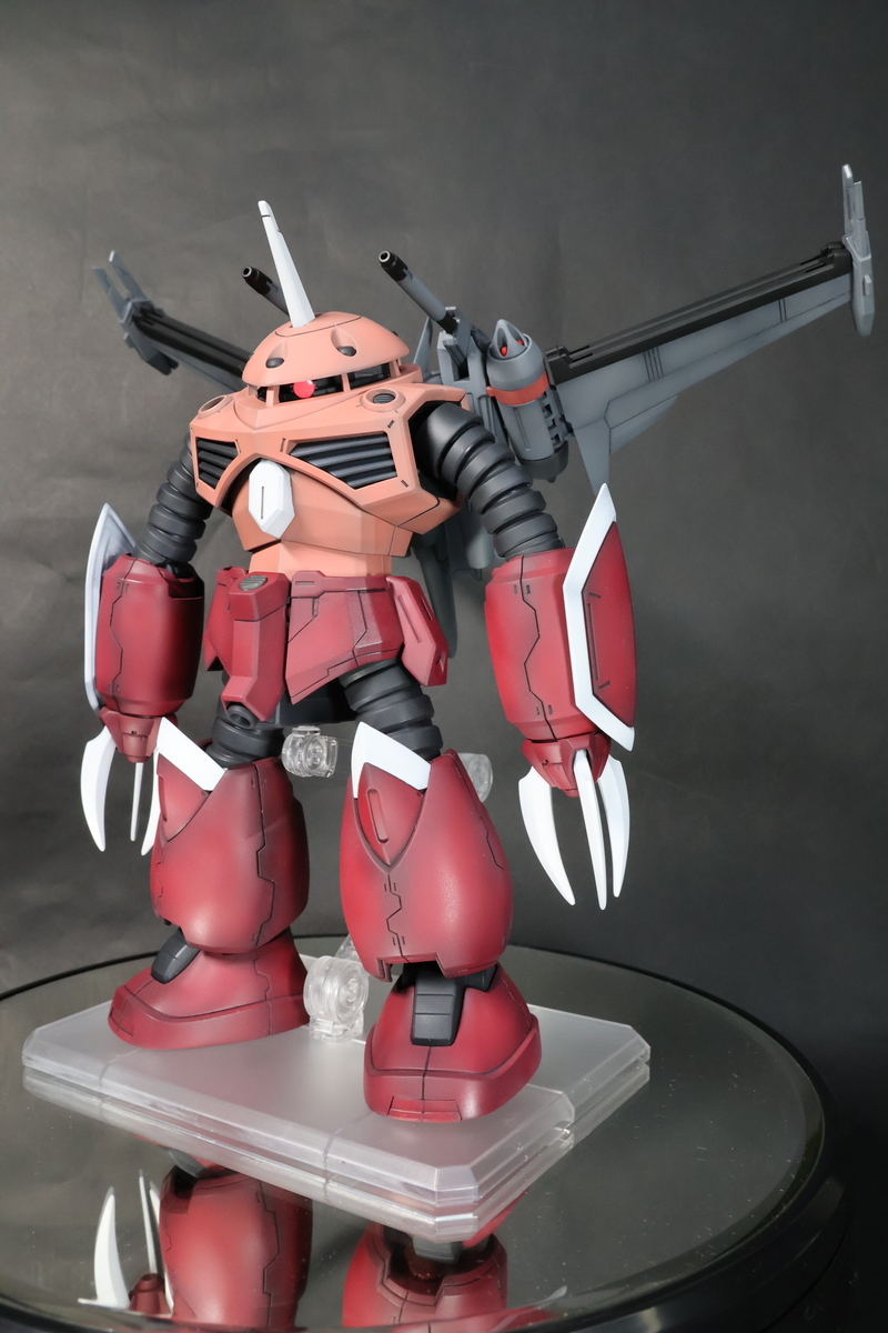 HG ズゴック(SEED FREEDOM Ver.)の製作-全塗装完成（最終段階