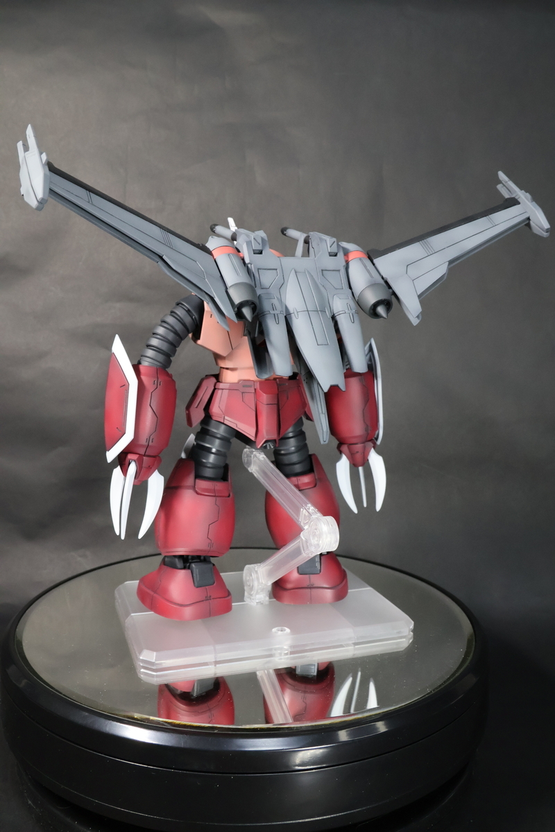 HG ズゴック(SEED FREEDOM Ver.)の製作-全塗装完成（最終段階