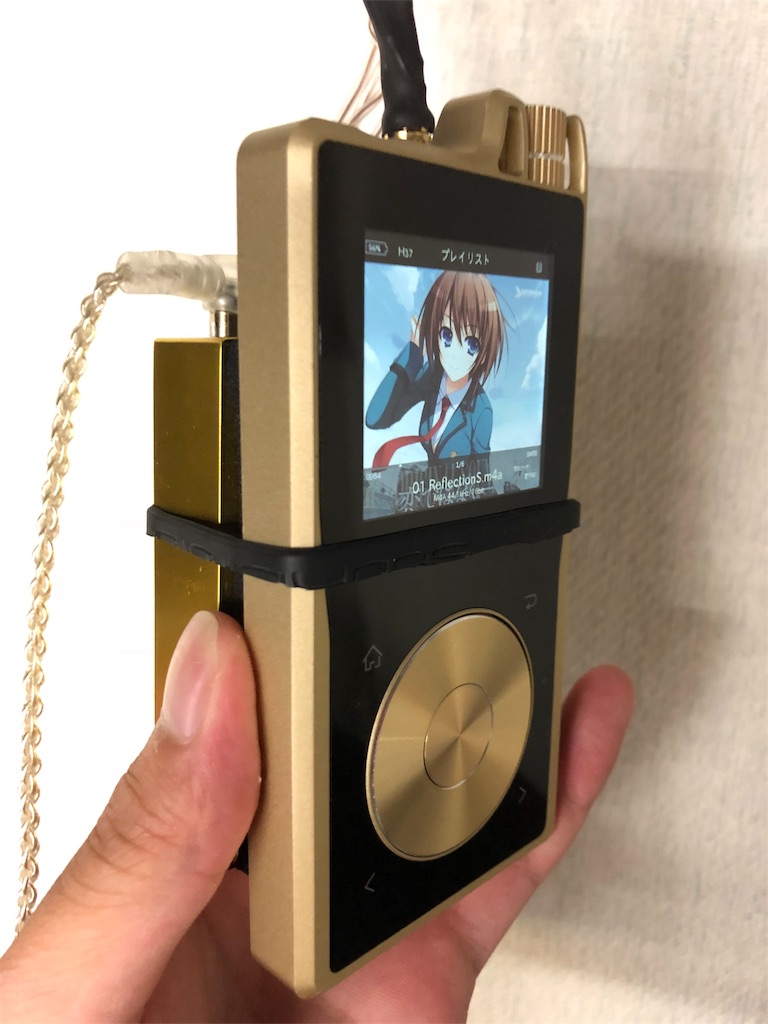 ポータブルアンプ AlgoRhythm Picollo あかるく ゴールドカラーモデル 