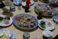 民宿の晩飯