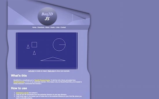 Webでのゲーム開発に Javascript向け物理エンジンまとめ ニフクラ Mobile Backend Mbaas お役立ちブログ