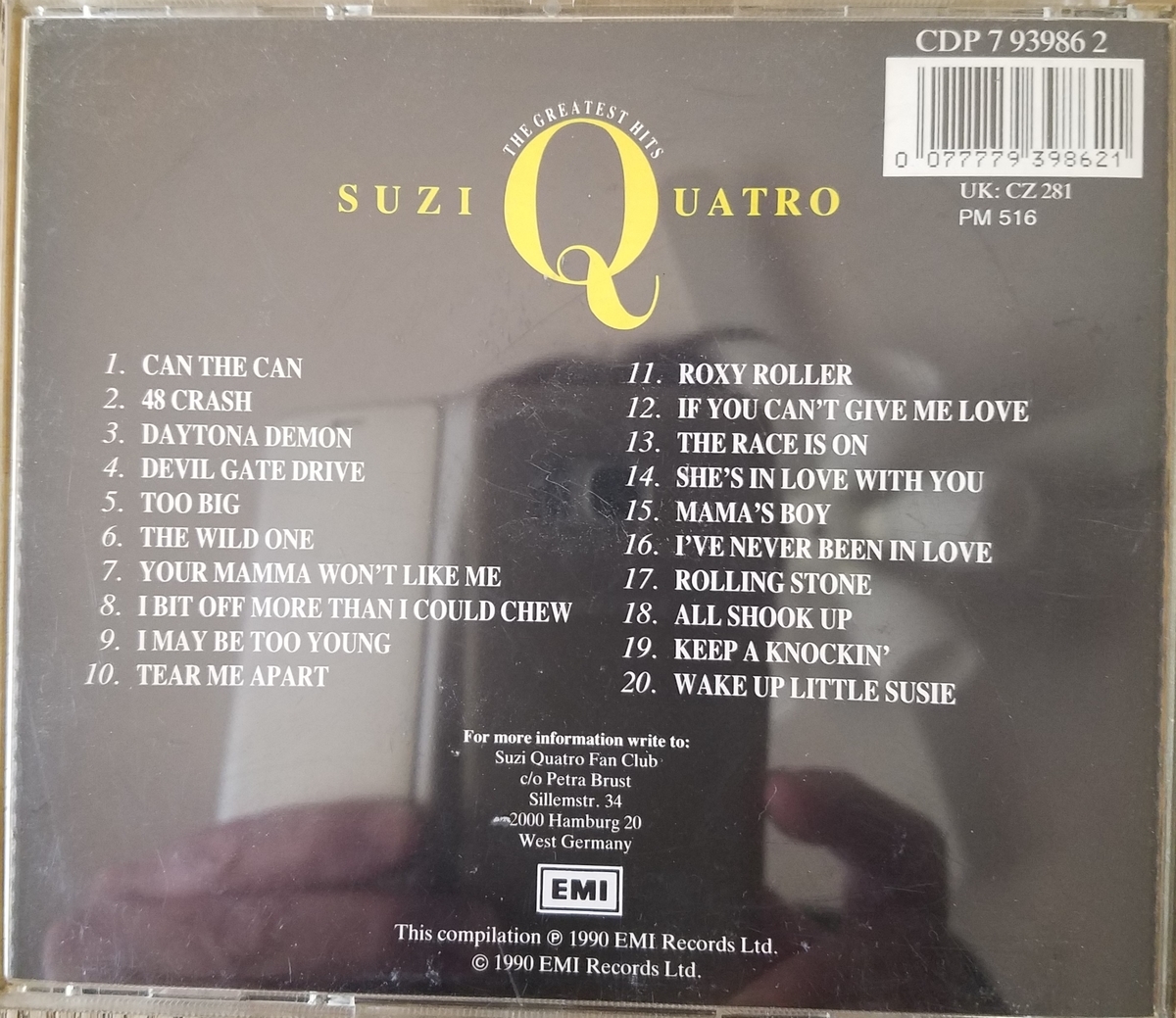 The Wild One The Greatest Hits Suzi Quatro 30年前のレコード棚