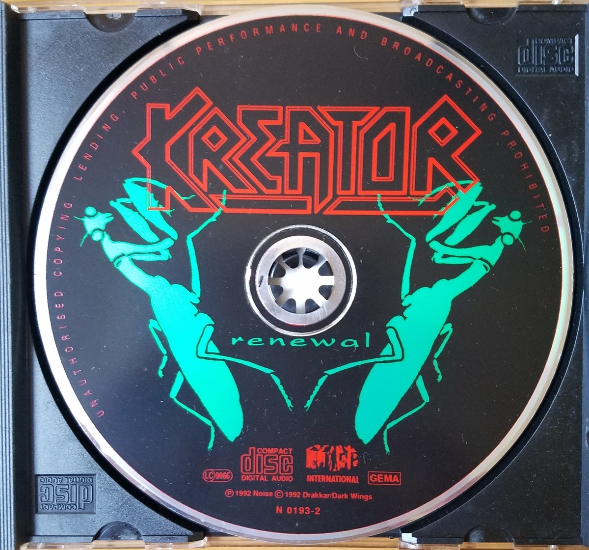 Renewal【KREATOR】 - 30年前のレコード棚