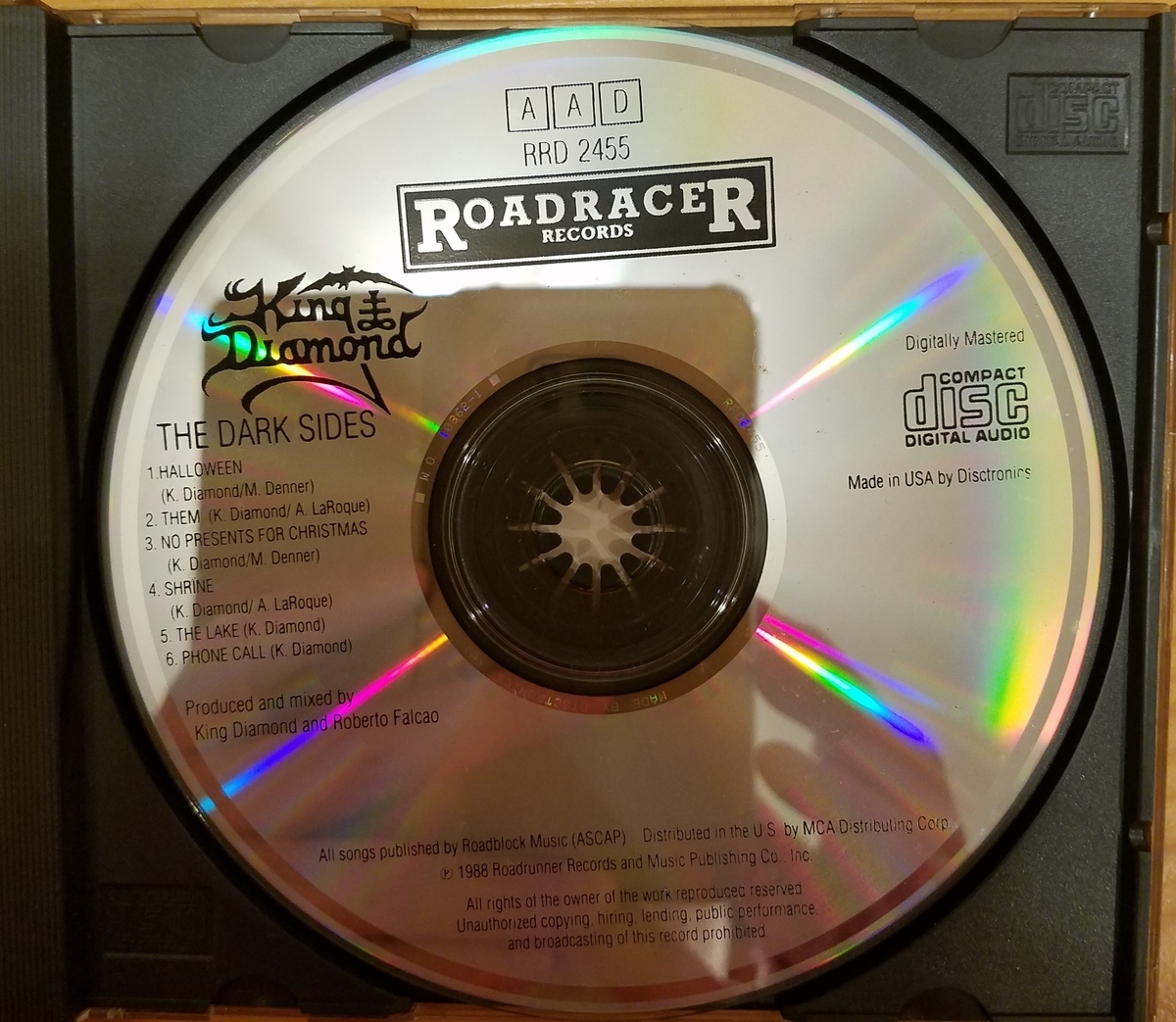 THE DARK SIDE【KING DIAMOND】 - 30年前のレコード棚
