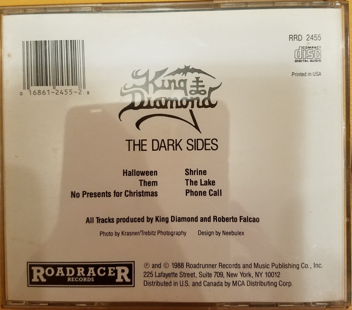 THE DARK SIDE【KING DIAMOND】 - 30年前のレコード棚