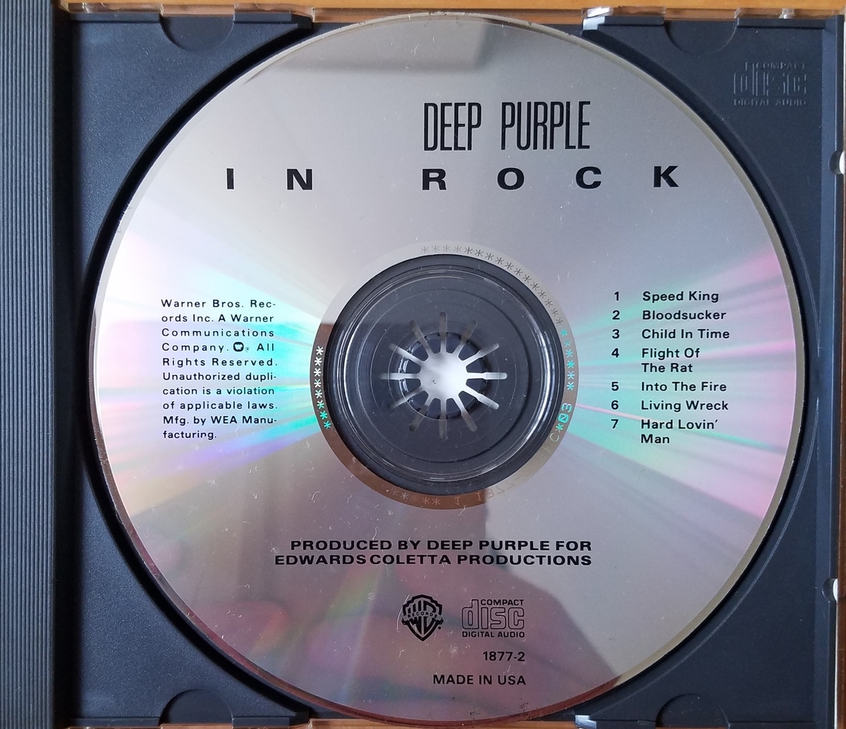 Deep Purple TRUCKIN’ 2枚組レコード Deep Purple – Final Truckin' – CDr (Unofficial Release