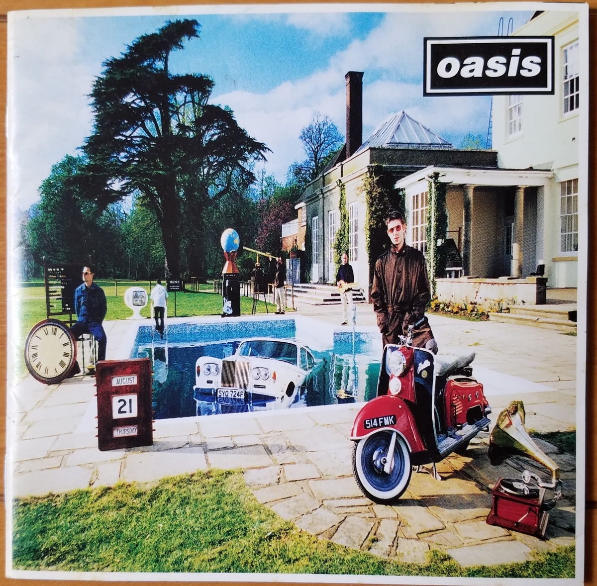 Be Here Now Oasis 30年前のレコード棚 Be Here Now Oasis 30年前のレコード棚