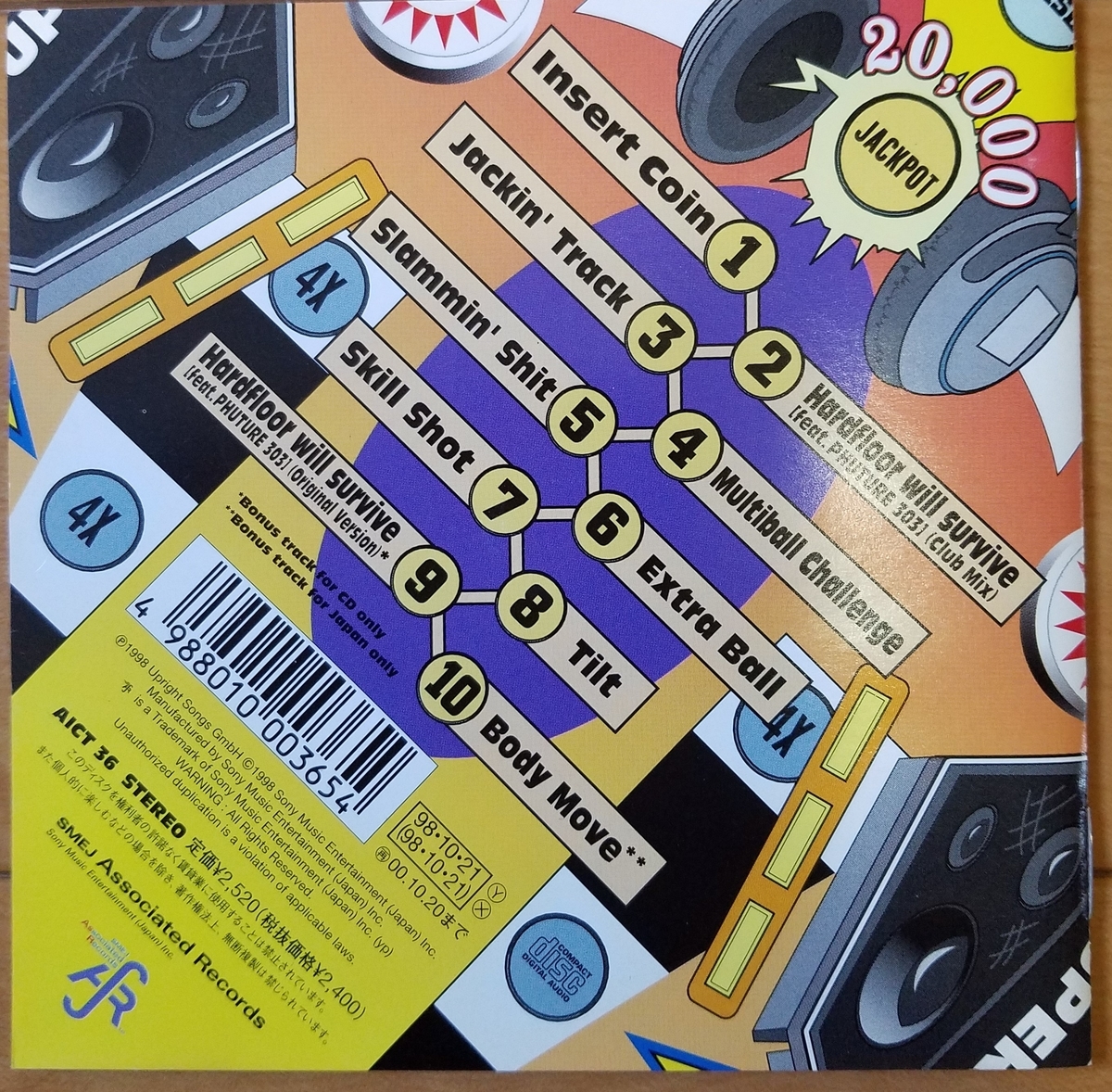 ALL TARGETS DOWN【HARDFLOOR】 - 30年前のレコード棚