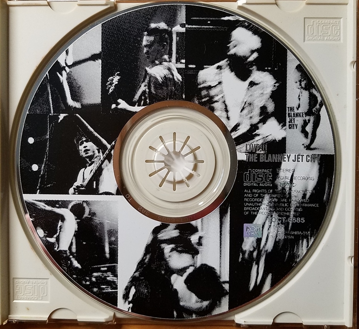 LIVE!!!【THE BLANKEY JET CITY】 - 30年前のレコード棚