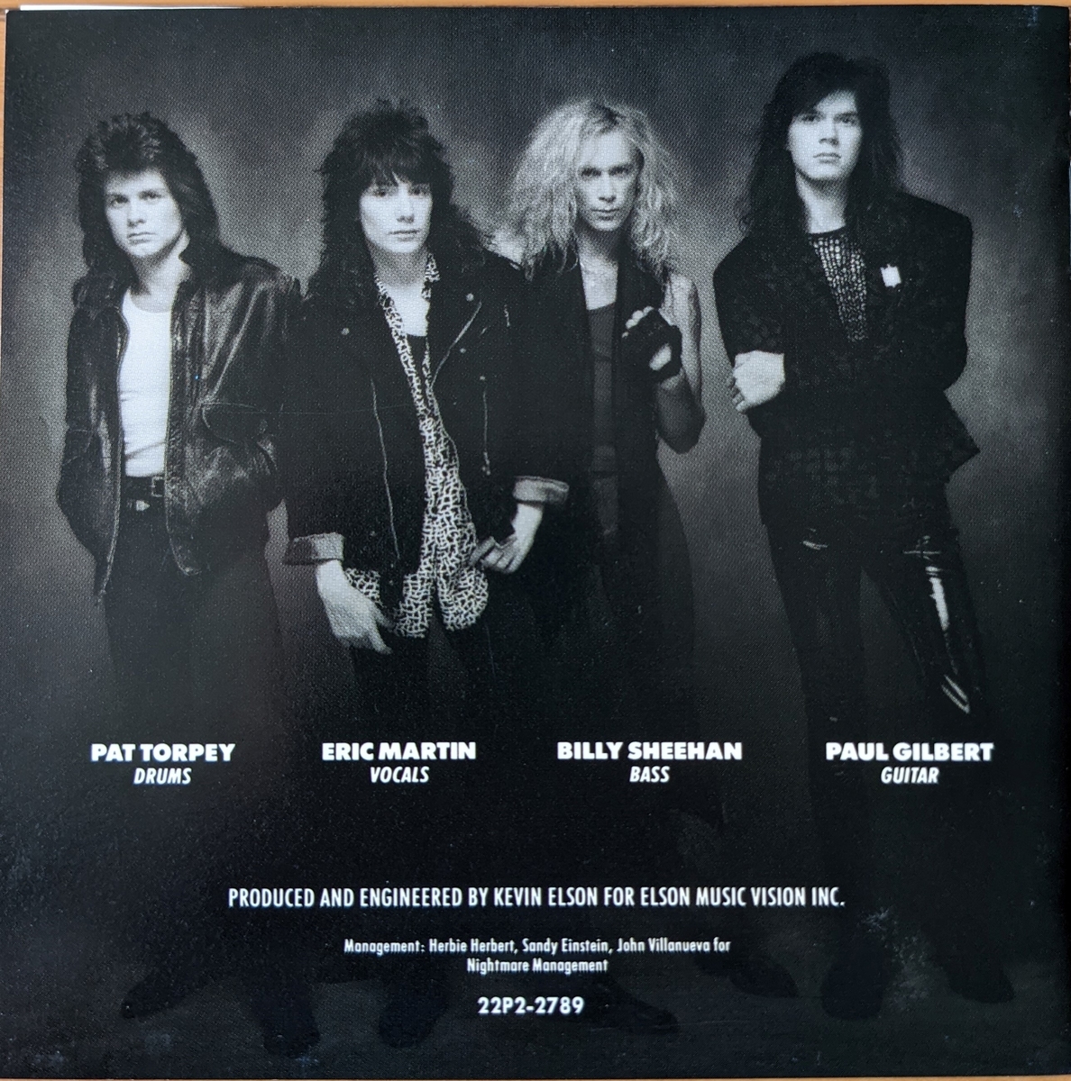 100円de名盤-83】MR.BIG【MR.BIG】 - 30年前のレコード棚