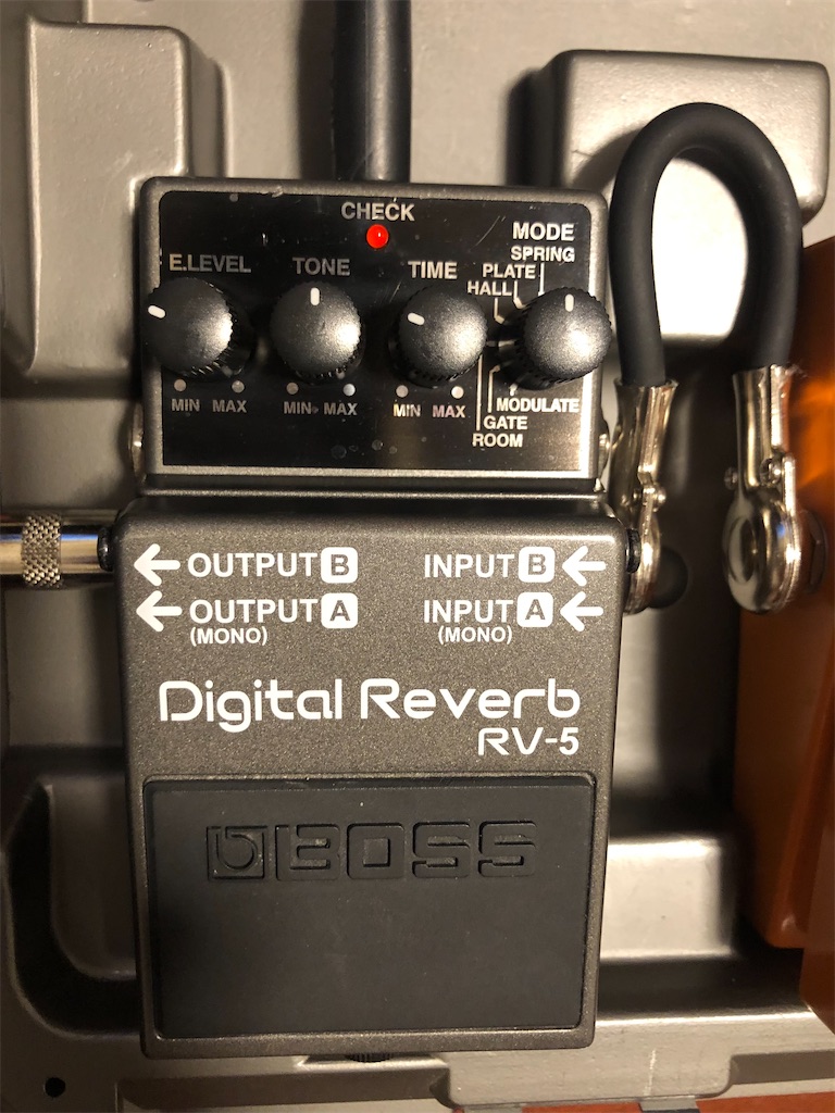 BOSS RV-5 箱付属　名機リバーブ RV-5 Digital Reverb（デジタルリバーブ） │ BOSSマニア共和国