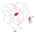 毎日（23区の１世帯当たりの取り扱い部数）