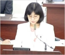 五十嵐千代子渋谷区議（共産）