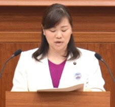 石田ちひろ議員（共産）