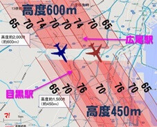 広尾駅（港区）周辺の騒音レベル