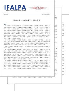 3.45 度 RNAV 進入を実施する場合の推奨手順