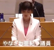 やなざわ亜紀議員