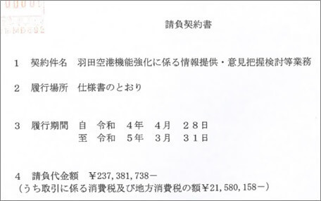 請負契約書