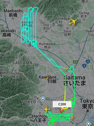 日野市周辺＋伊勢崎市周辺