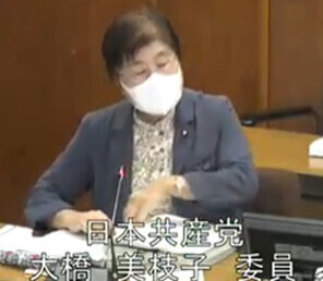 大橋美枝子 議員(共産)