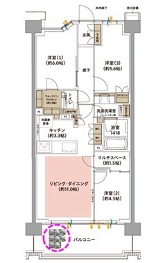 図：「トイレ232回分」は、マンションにおいて十分に収容可能な荷物