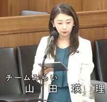 山田瑛理 衆議院議員(チームみらい)