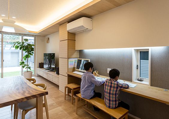 頭の良い子を育てる間取りとは リビング学習はもはや常識 新築する人のためのブログ 運気アップの家づくり