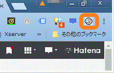 パソコンに表示されたアイコン